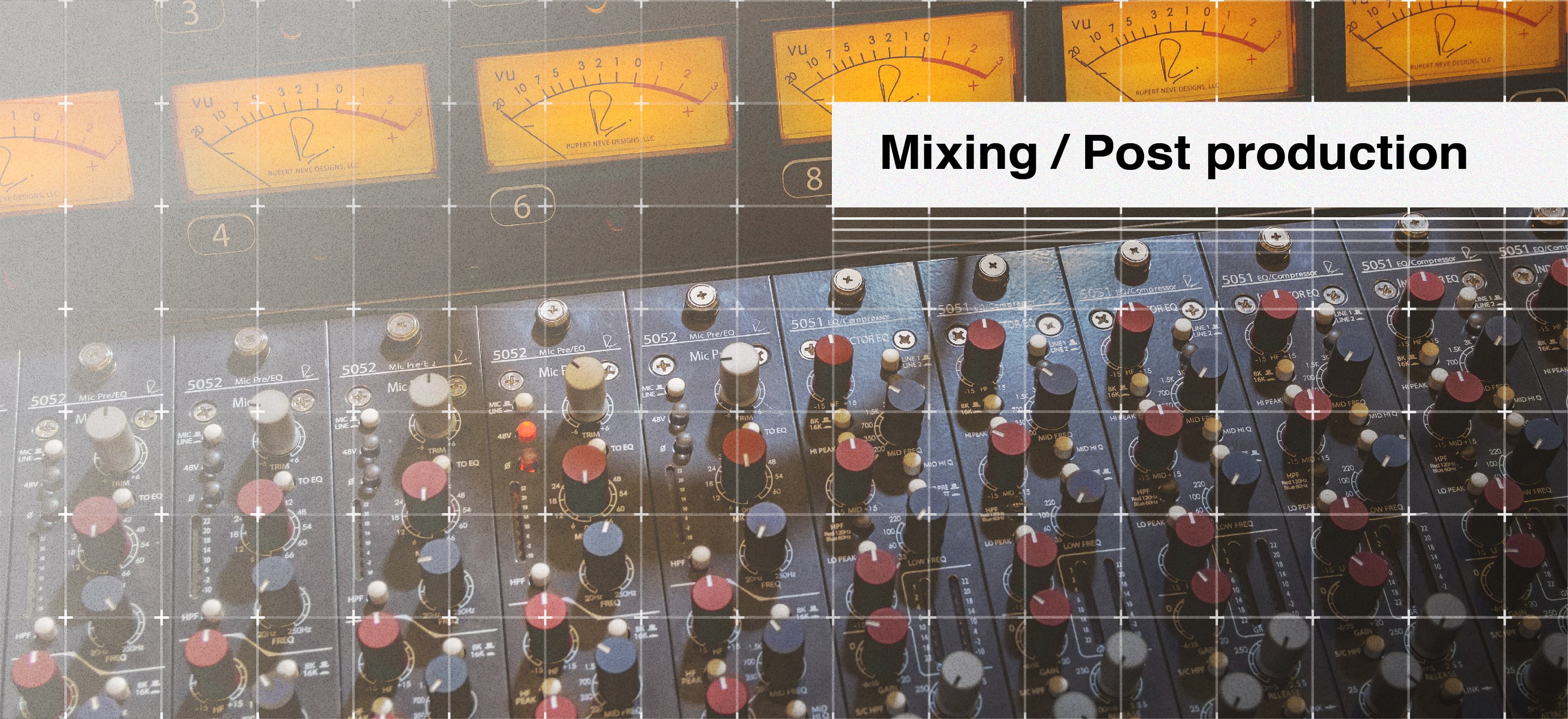 mixing - post production